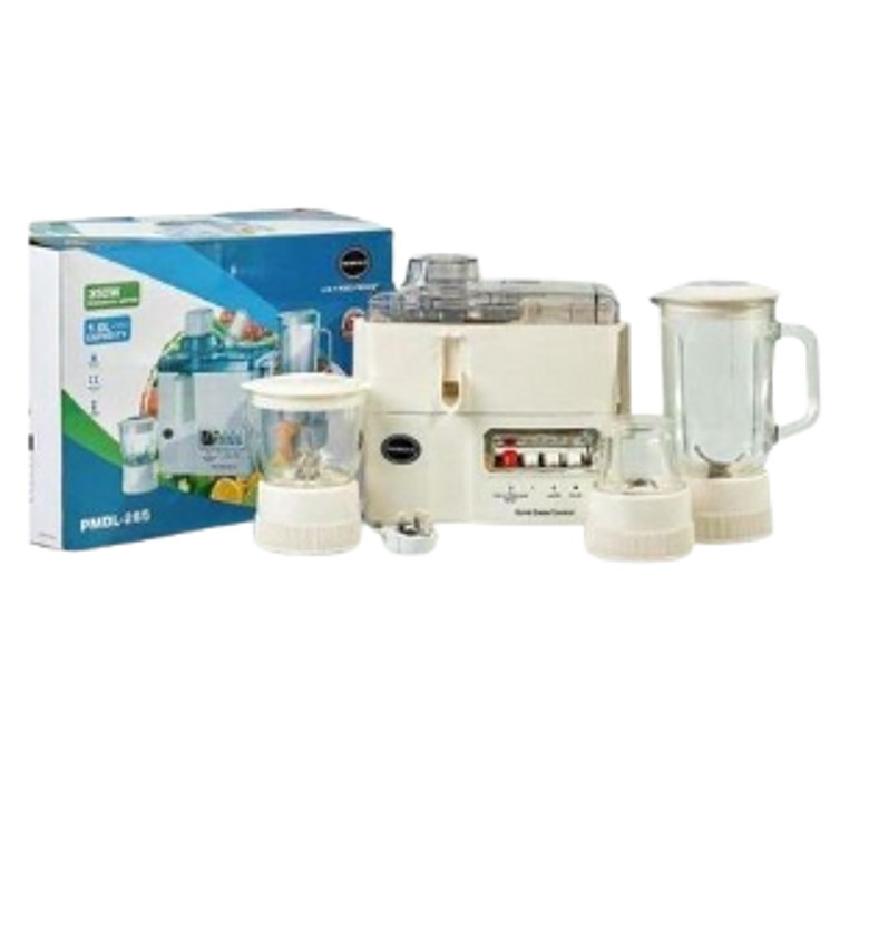 Primdale 4 In 1 Juicer -blender-grinder And Mill Food Processor image