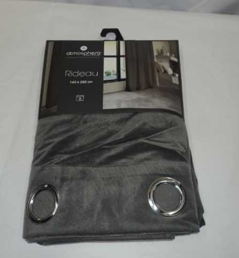 CURTAIN LILOU DARK GR 140 image
