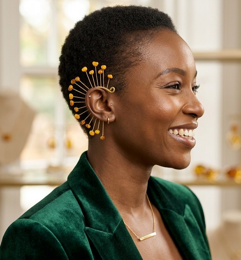 Pambo Ear Cuff image