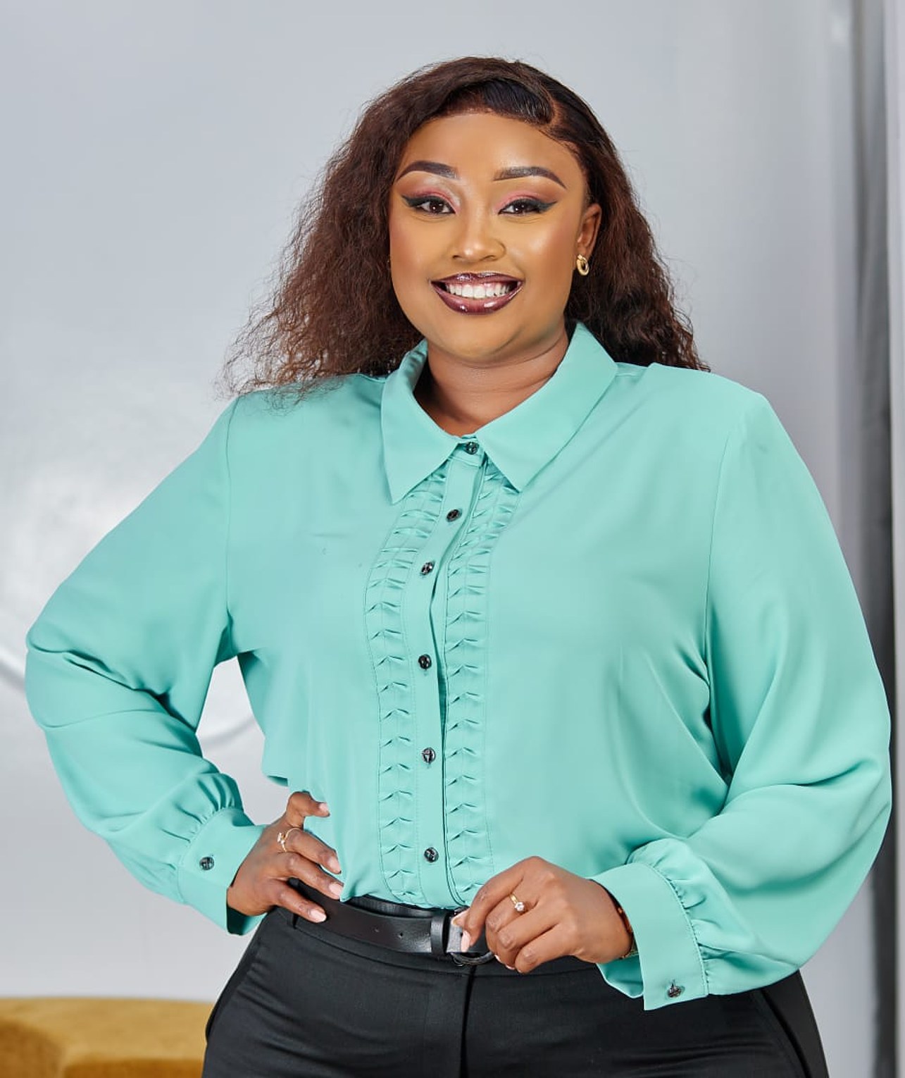 Premium Satin Blouse image