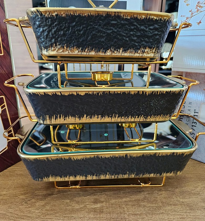 3-Piece Food Warmer Set image