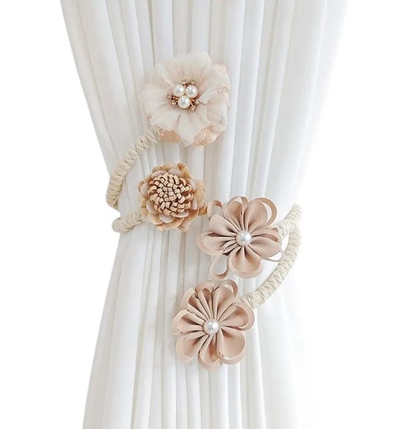 1pcs Flower Curtain hook tiebacks image