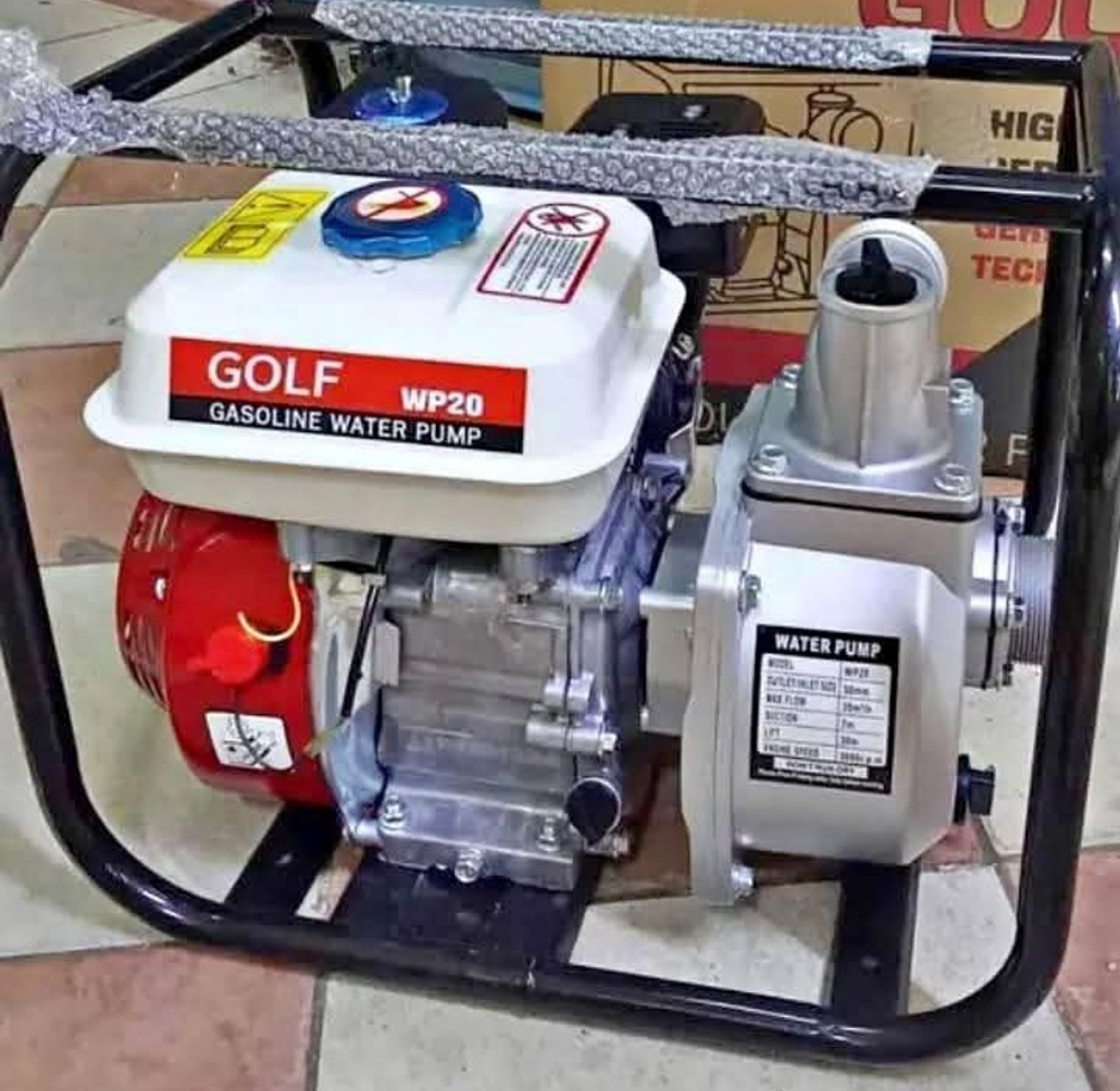 Golf water pump 3" image