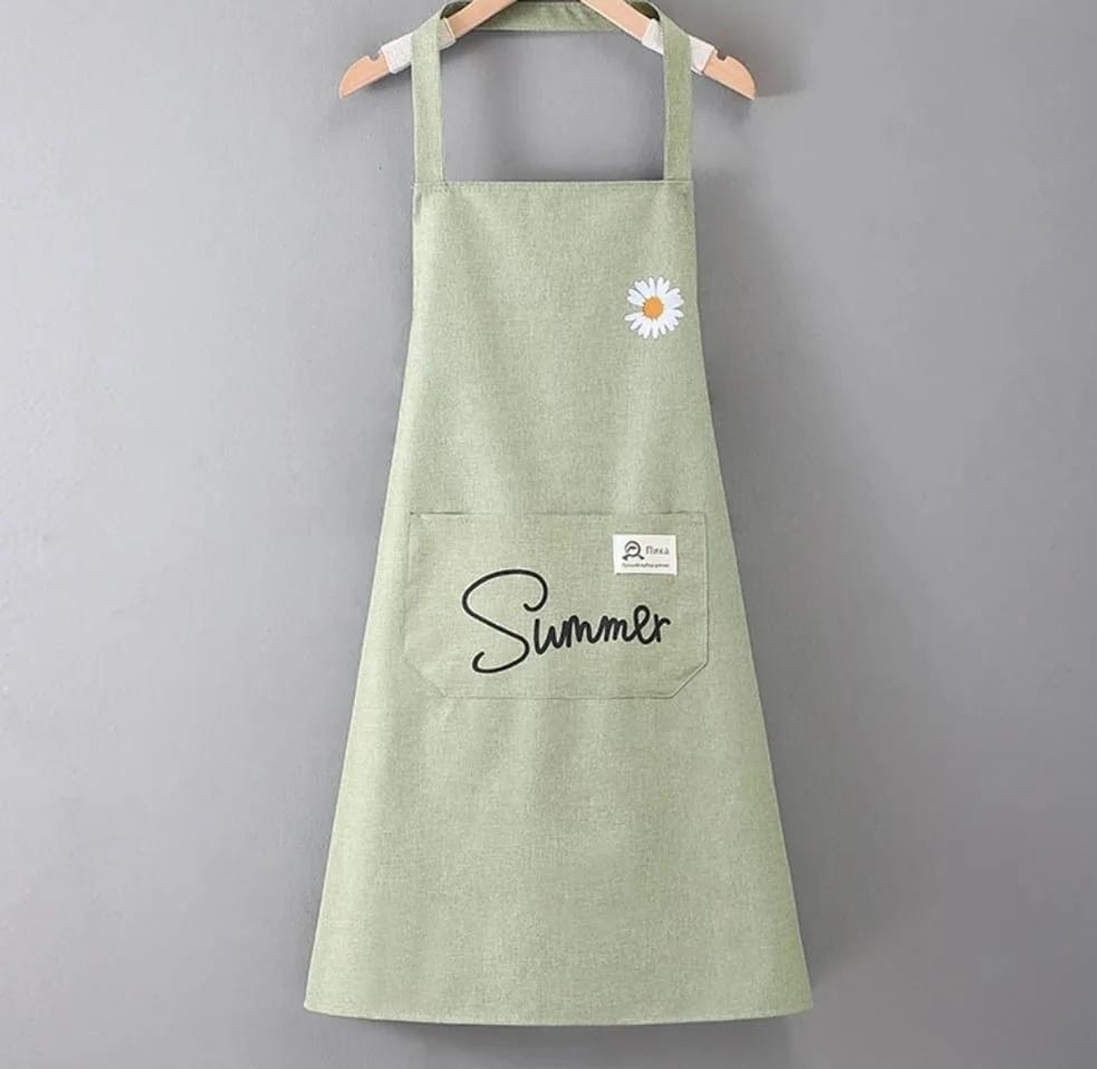 Linen Adult kitchen apron image