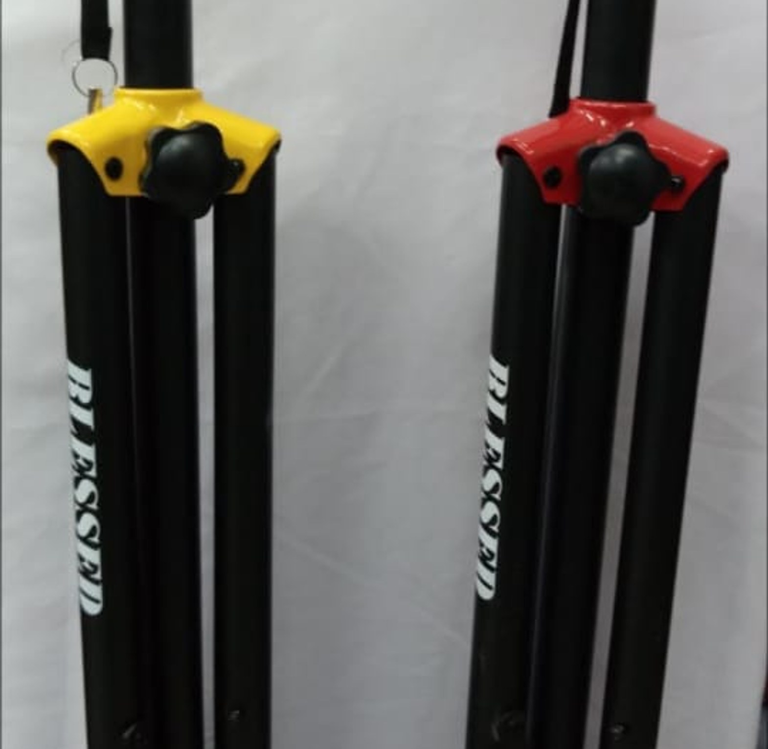Coloured Microphone Stand. Tripod Speaker Stands image