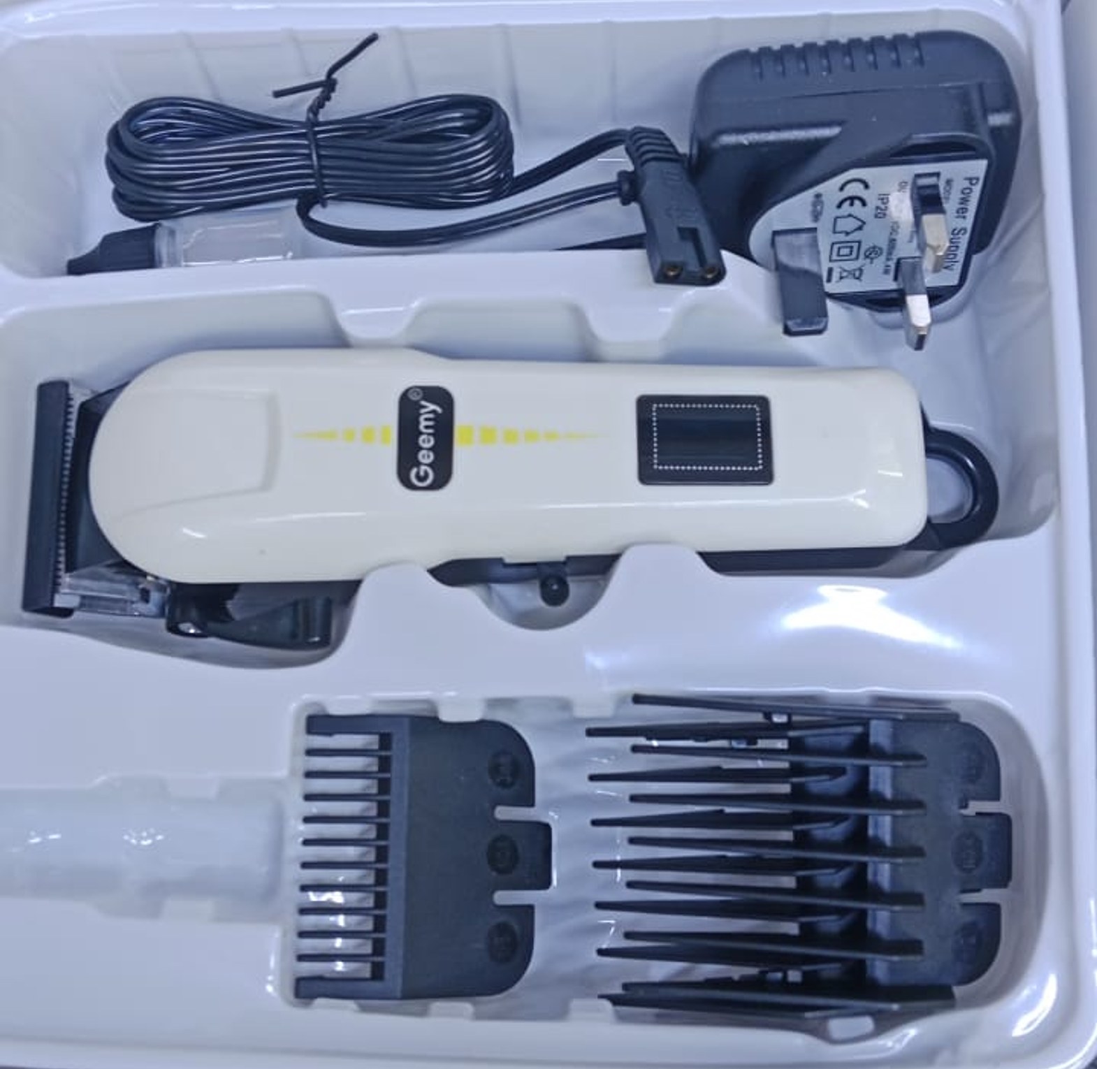 SHAVING MACHINE. Geemy Professional Cordless Hair Clipper /Shaving Machine-Kinyozi. REAL PHOTO IT COMES AS IN THE BOX image