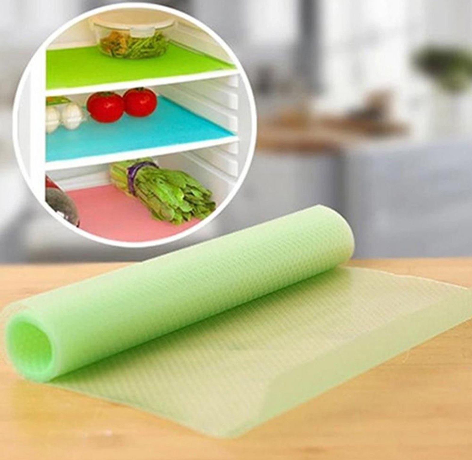 4 Piece Fridge Refrigerator Mats image