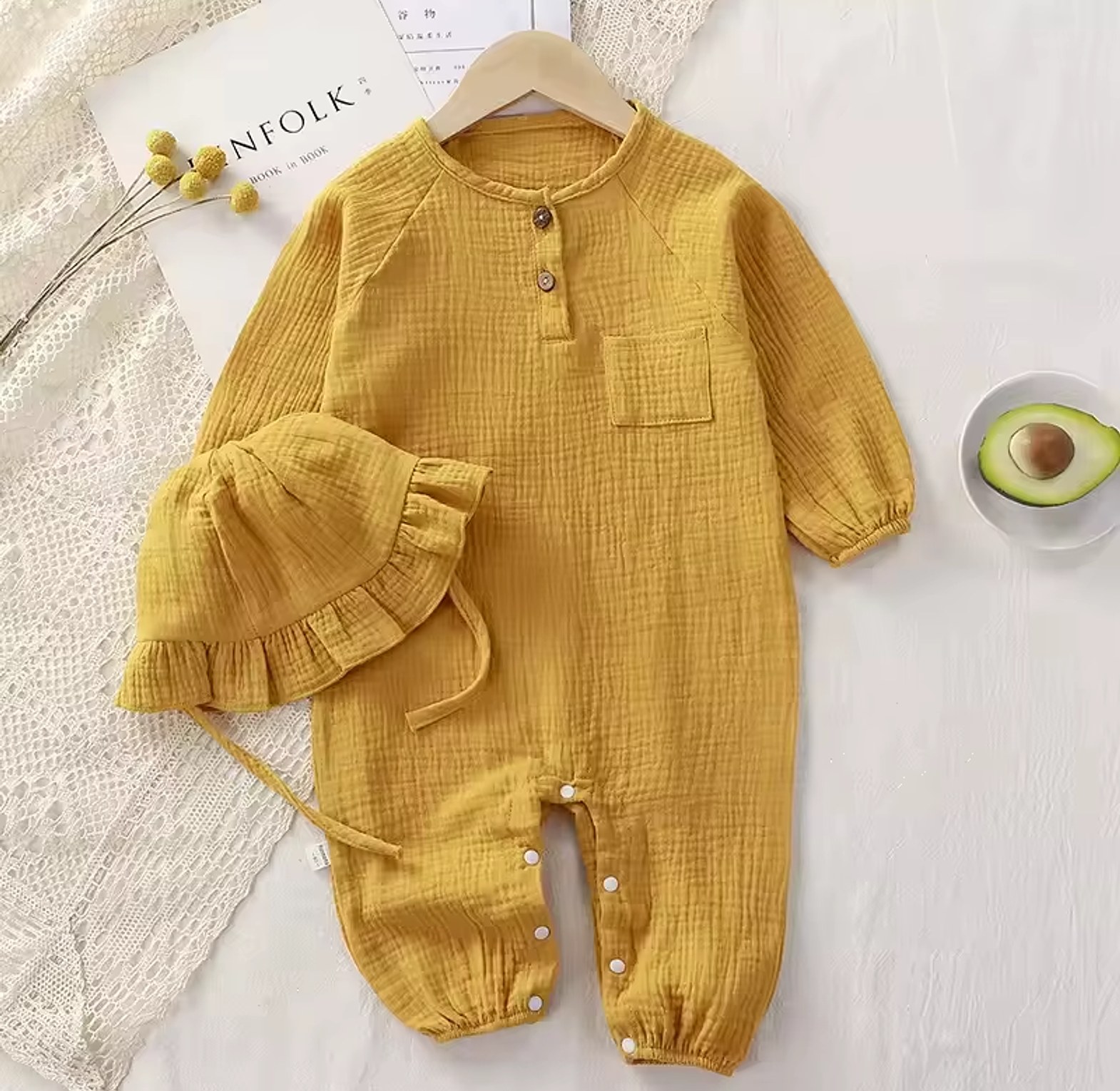 Muslin Breeze Romper Set image