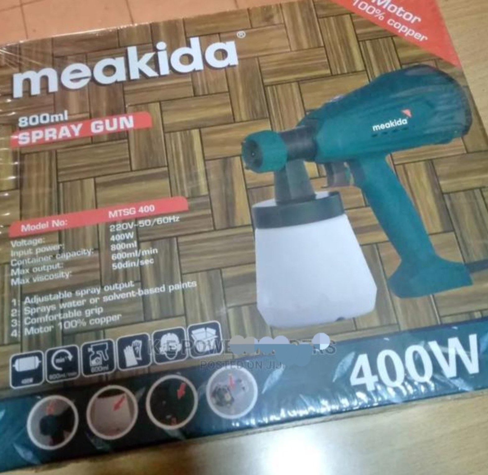 Meakida spray gun image