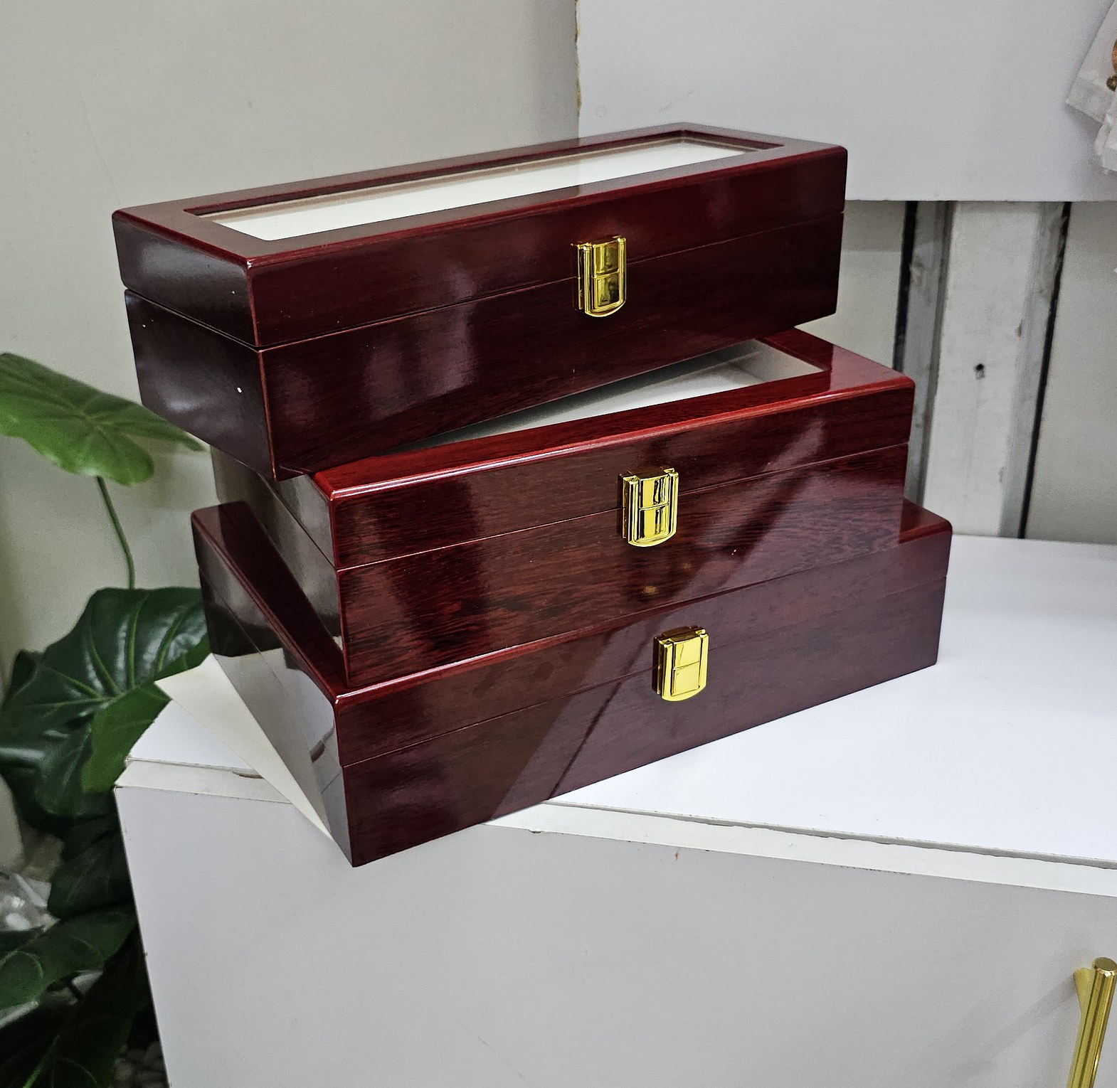 Wooden watch organizer  image