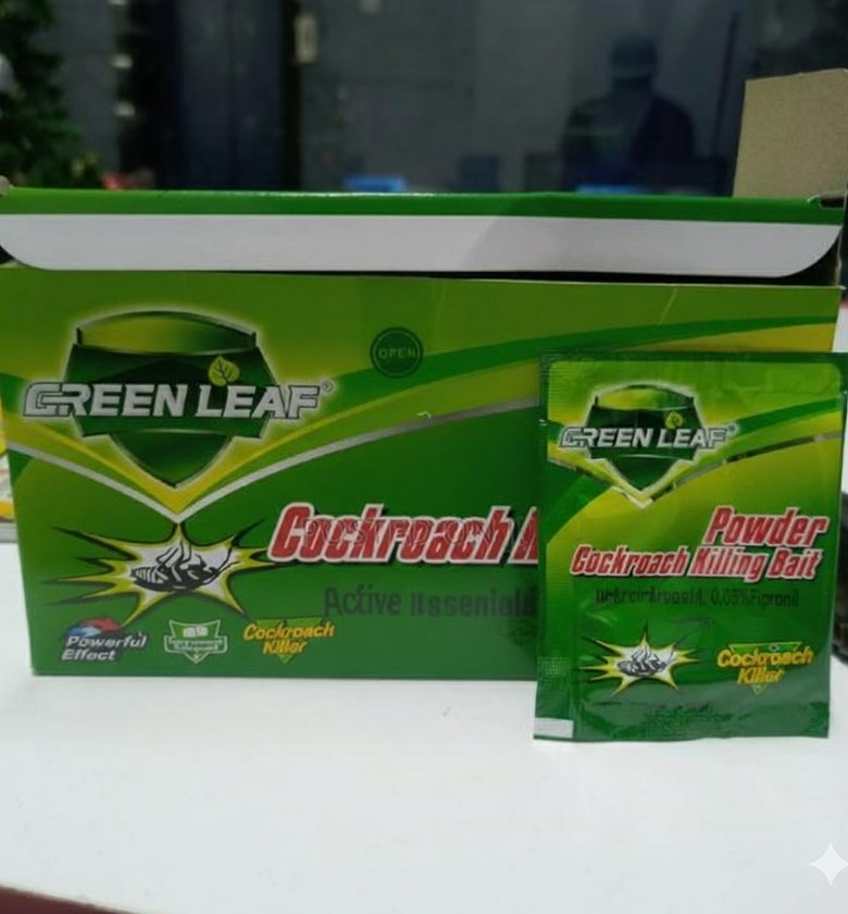 Greenleaf Cockroach Killer, Powder Cockroach Killing Bait image