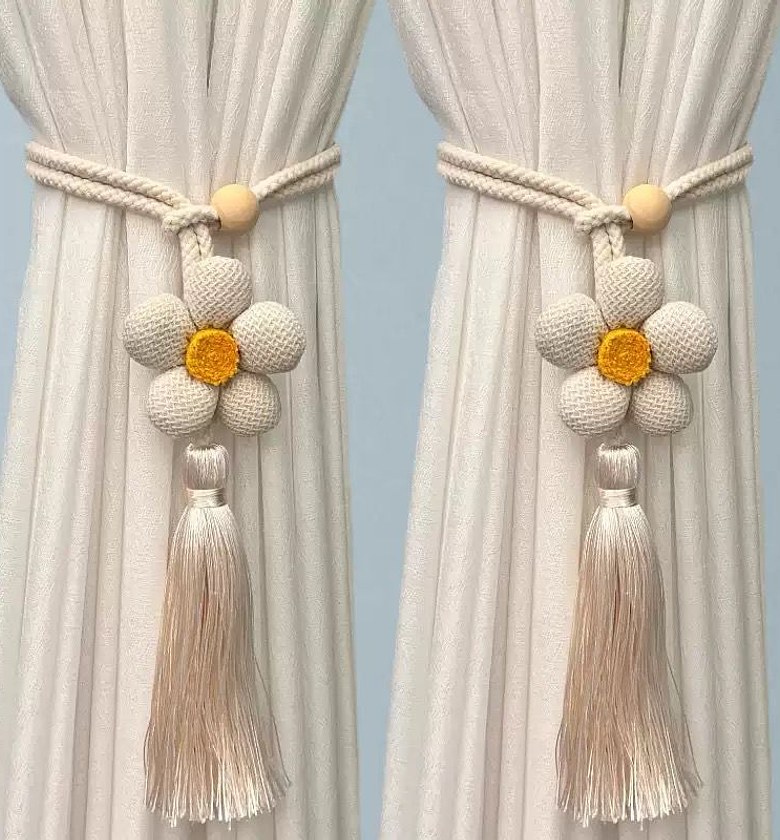 2pcs Creative Curtain Tiebacks image