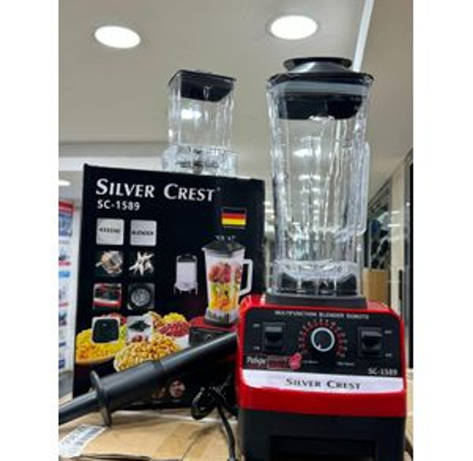 Blender. Silver Crest 2 in 1 Heavy Duty Commercial Blender image
