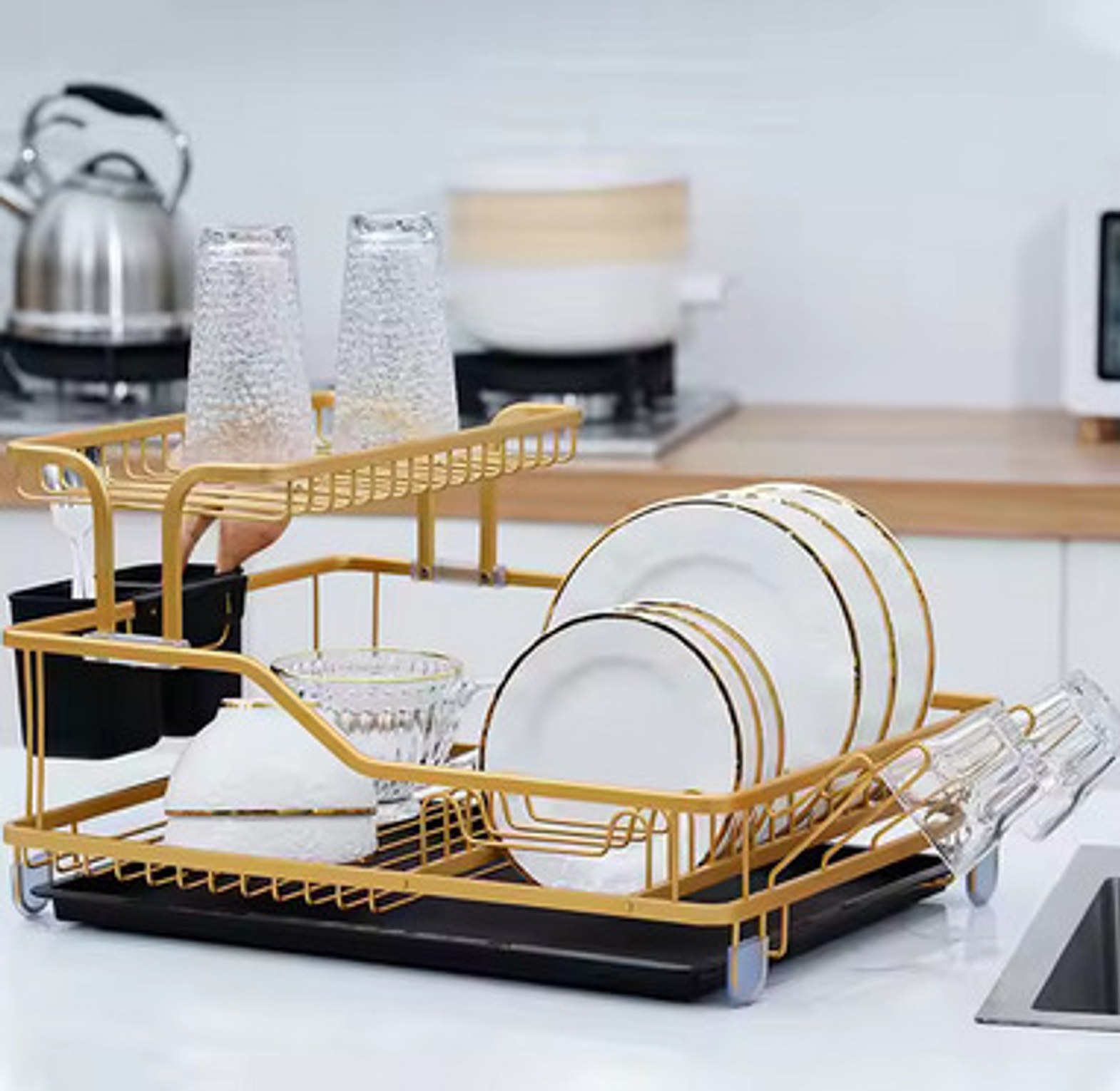 Aluminium Dish Rack  image