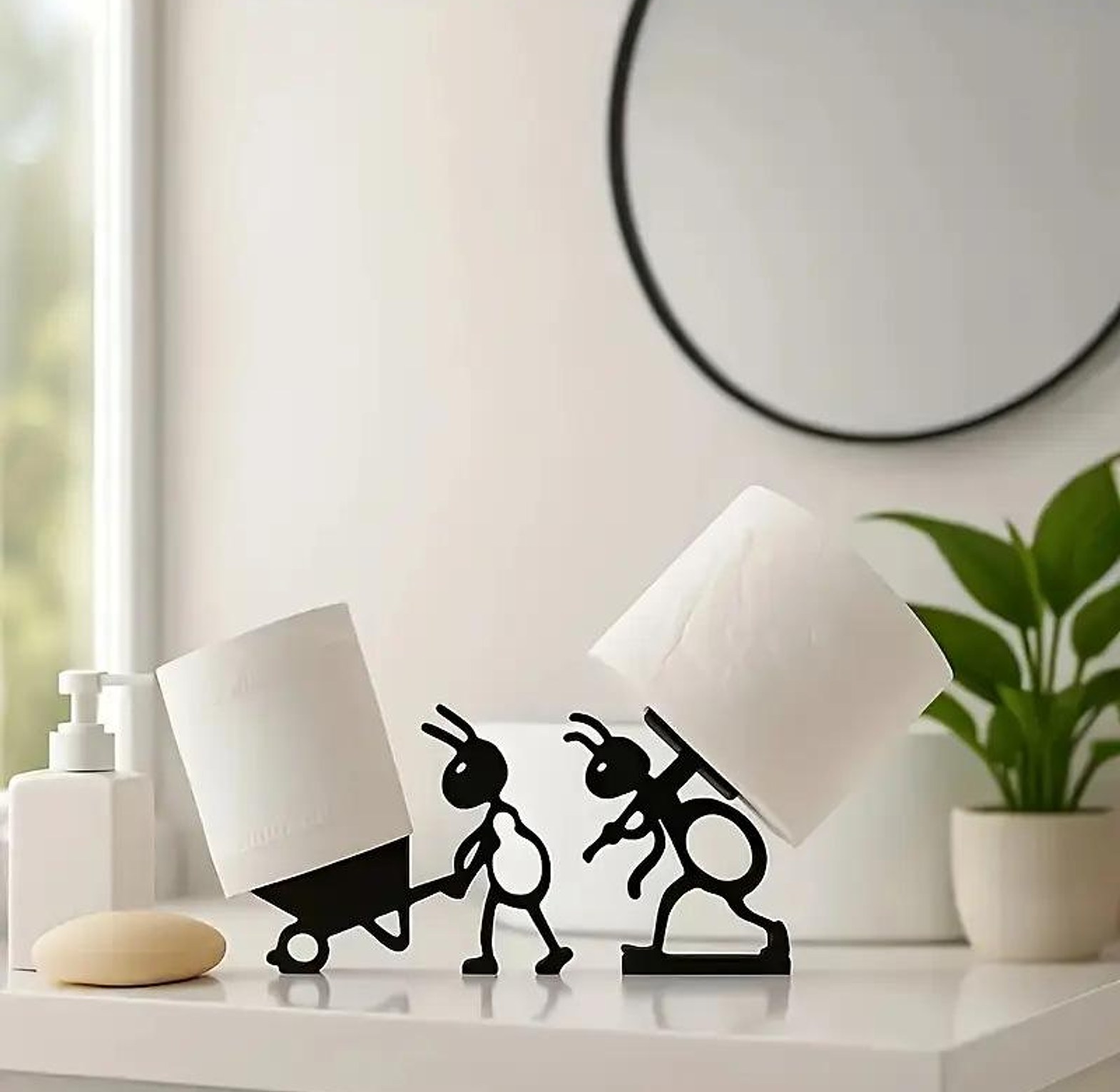 3D Printed Cute Tissue Holder Figurine image