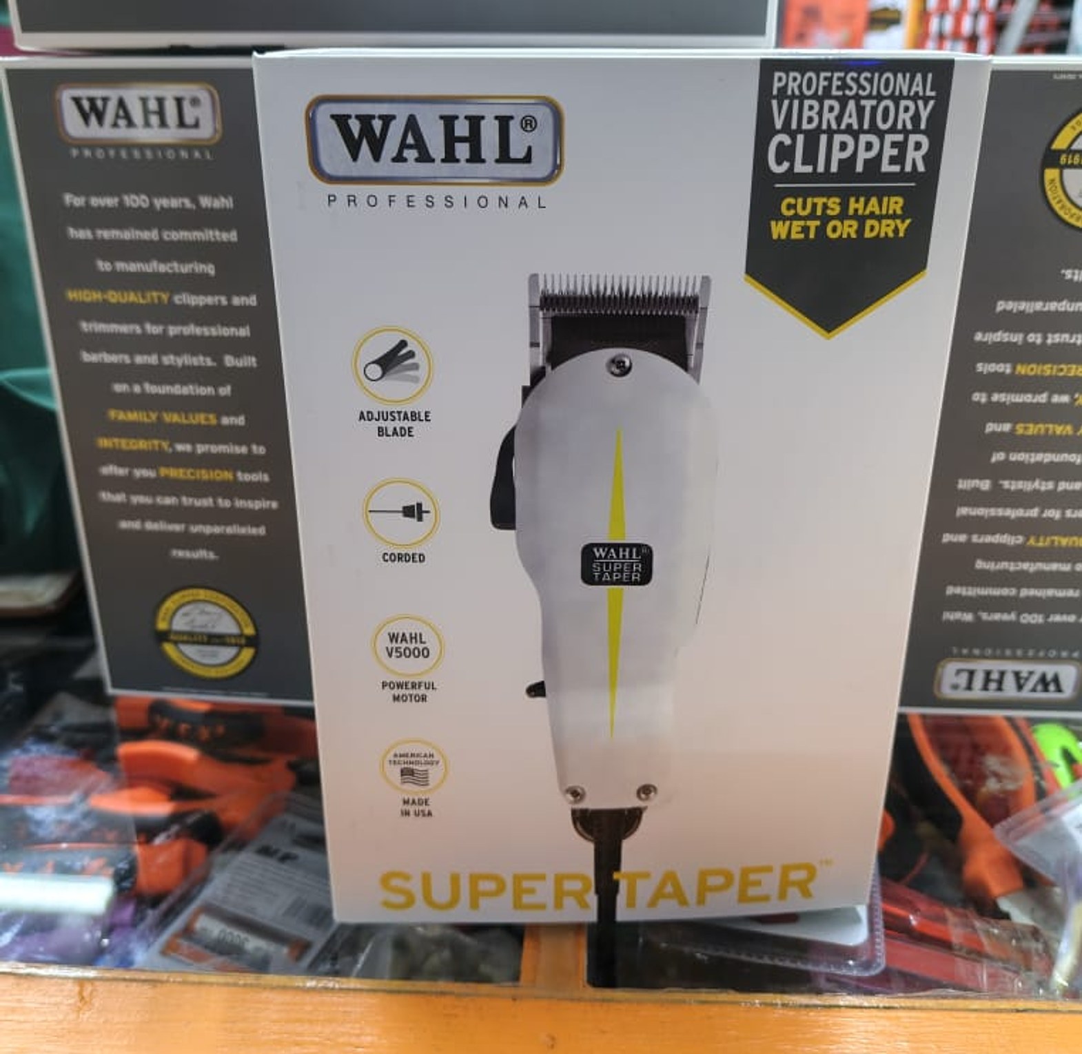 Wahl Professional Super -Taper Shaving - (Original Kinyozi Machine) image