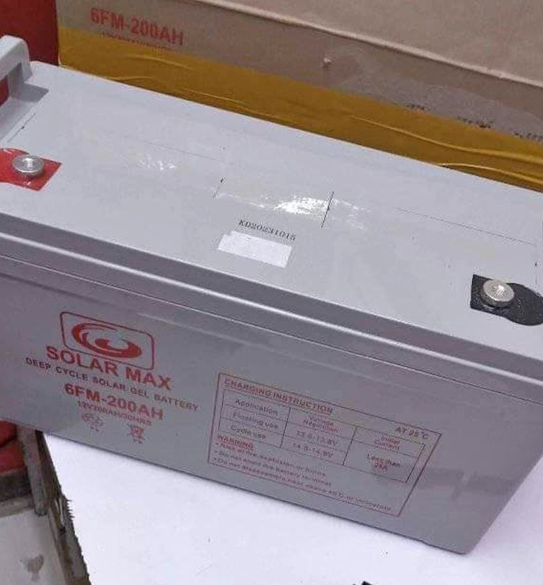 Battery 200ah solar max/sunnypex image