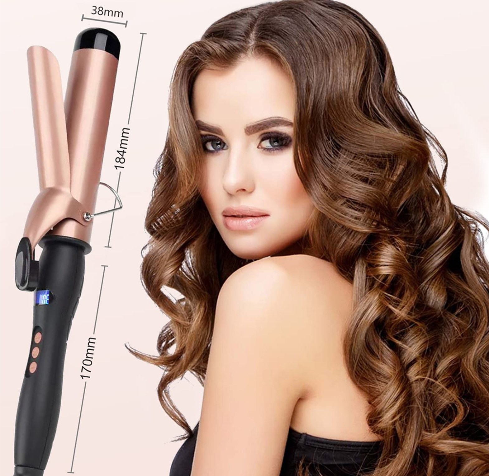 Hair Curler, Ceramic Curling Iron image