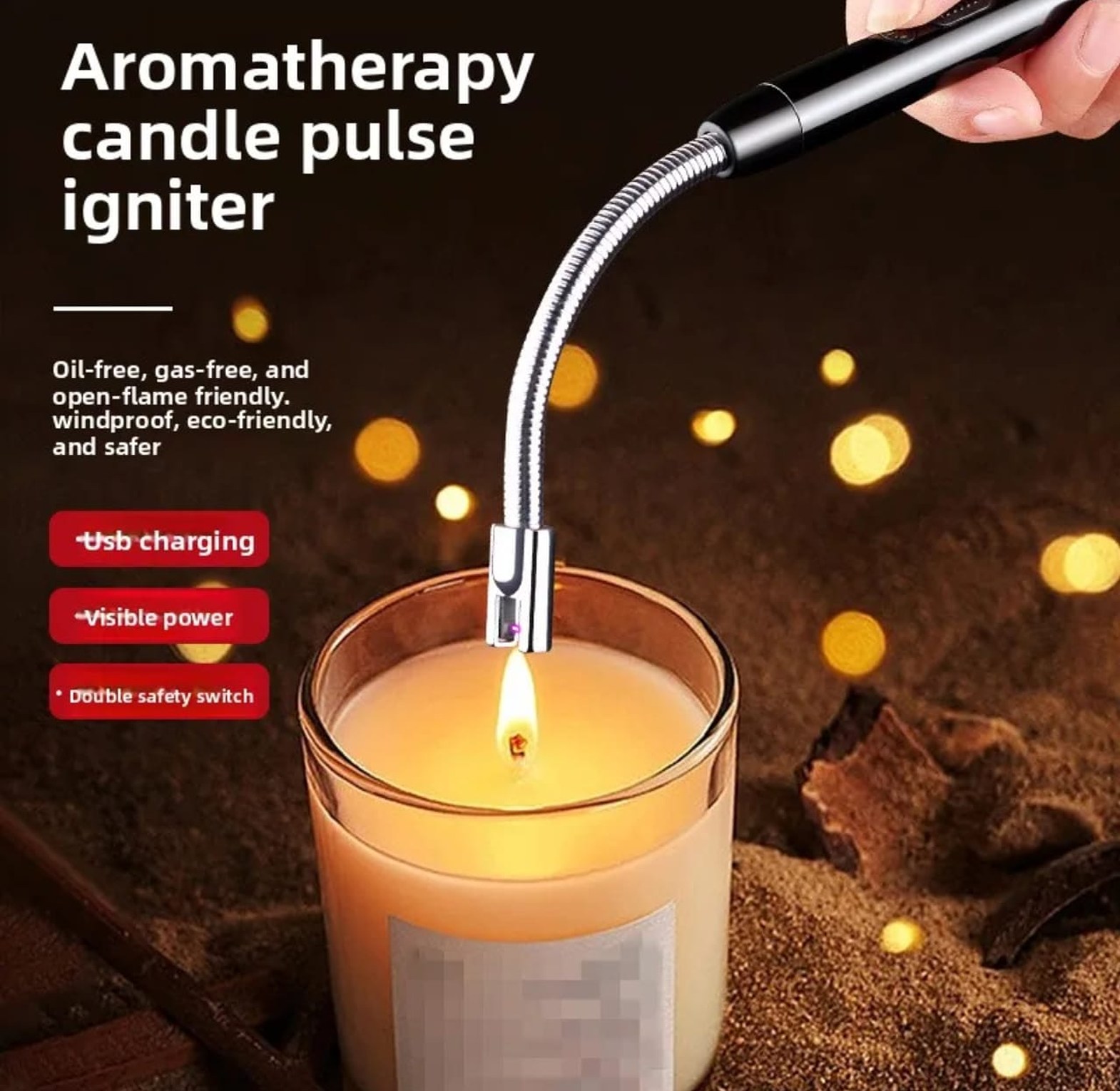 Rechargeable USB Gas Lighter image