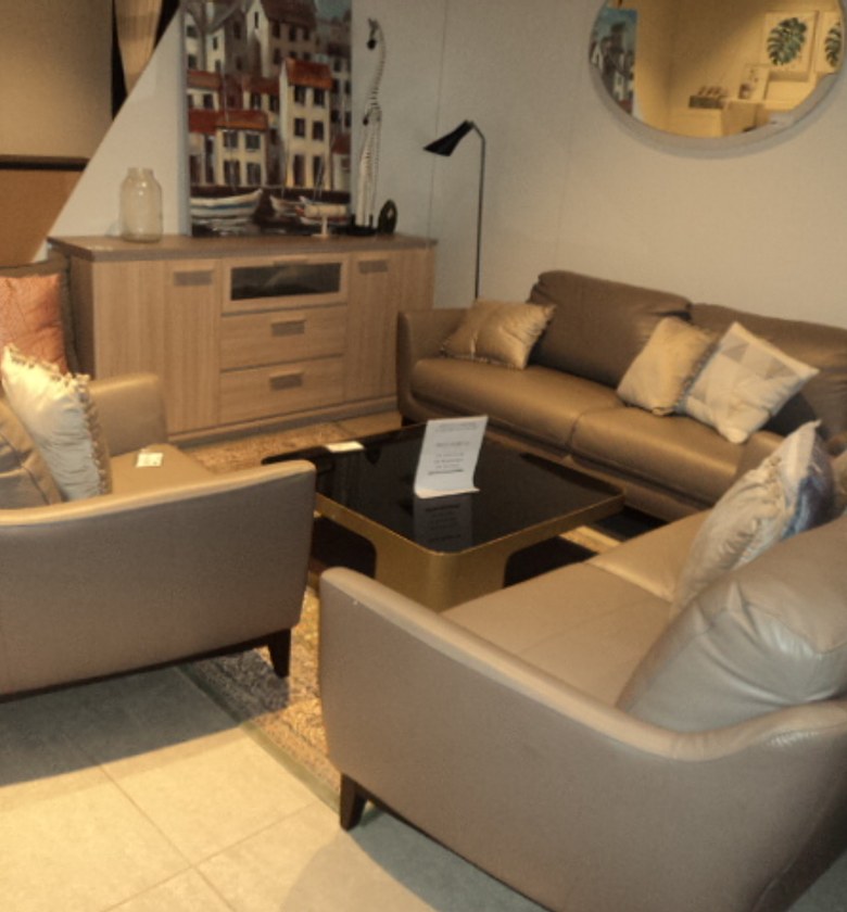 SOFA SET 3+2+1 LEATHER PV image