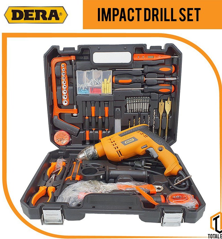 Dera Toolkit with 750W Impact Drill image