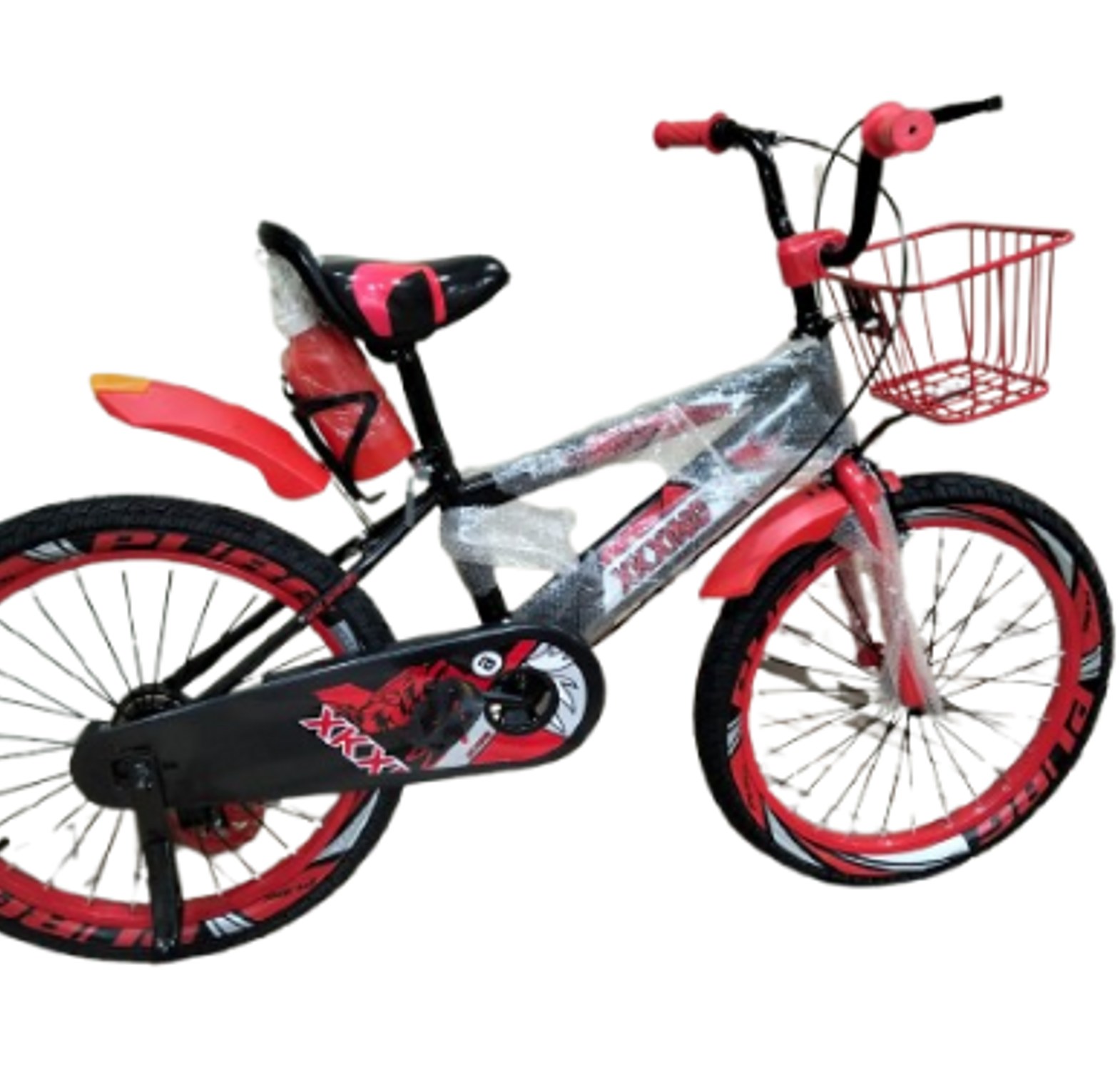 Size 20 Kids' Bicycle For Age 7yrs to 11yrs With removable training wheels image
