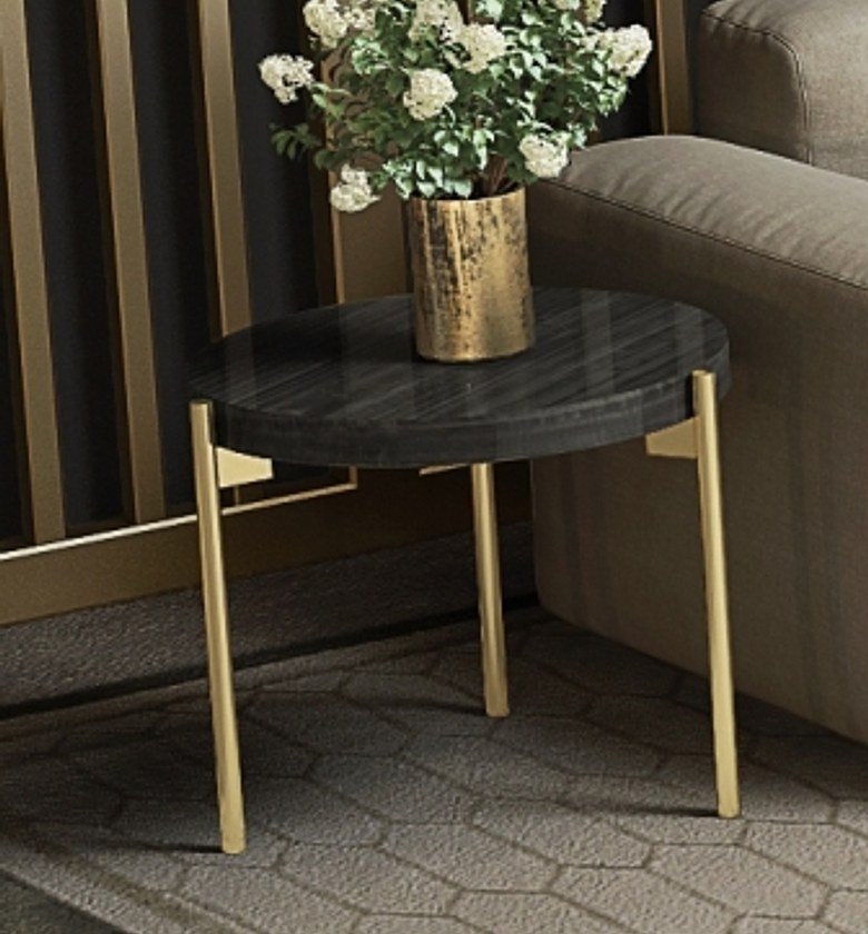 END TABLE GREY ANGLEY  image