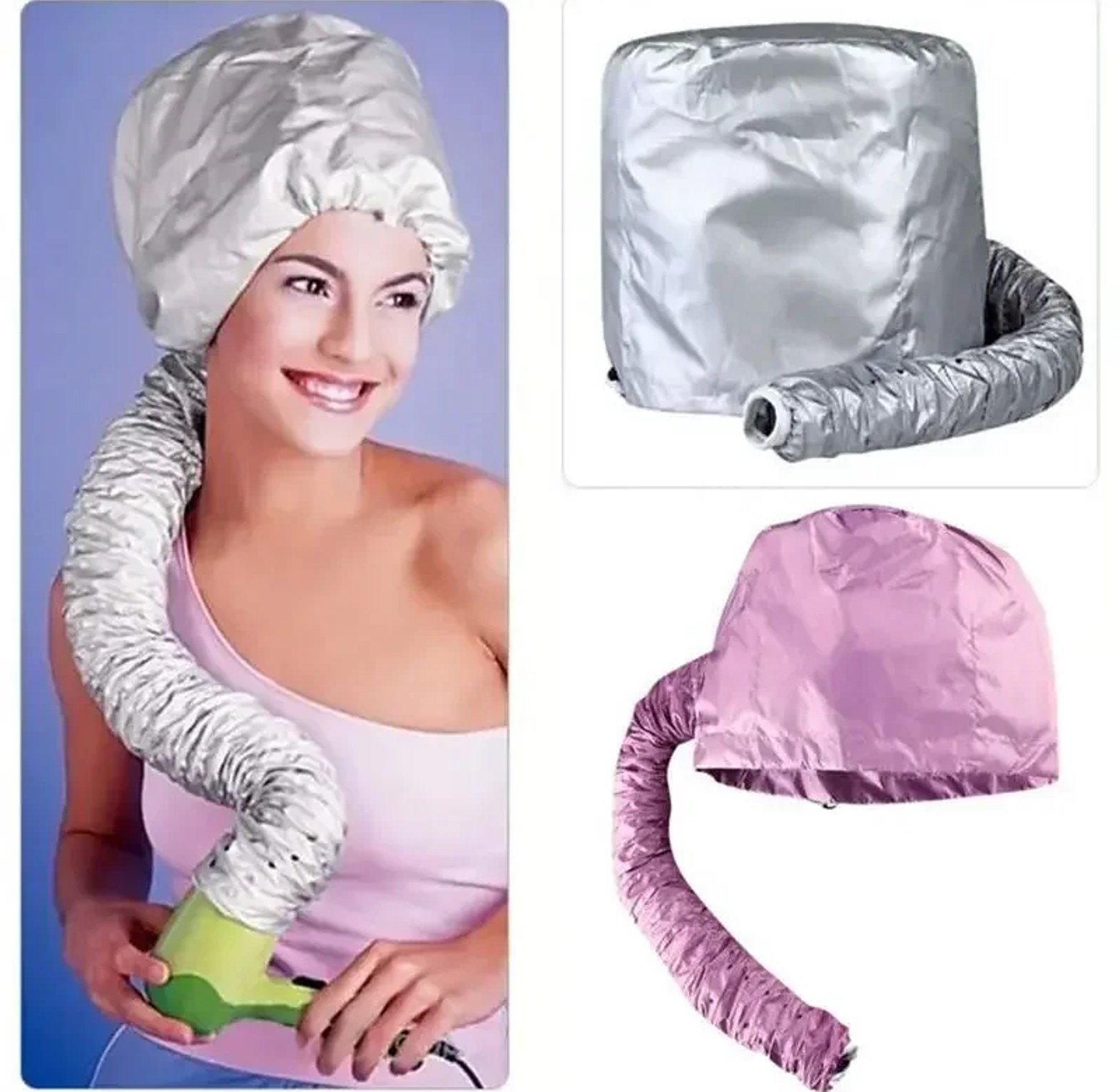 Blow Dryer Bonnet Cap, Bonnet Hair Dryer image