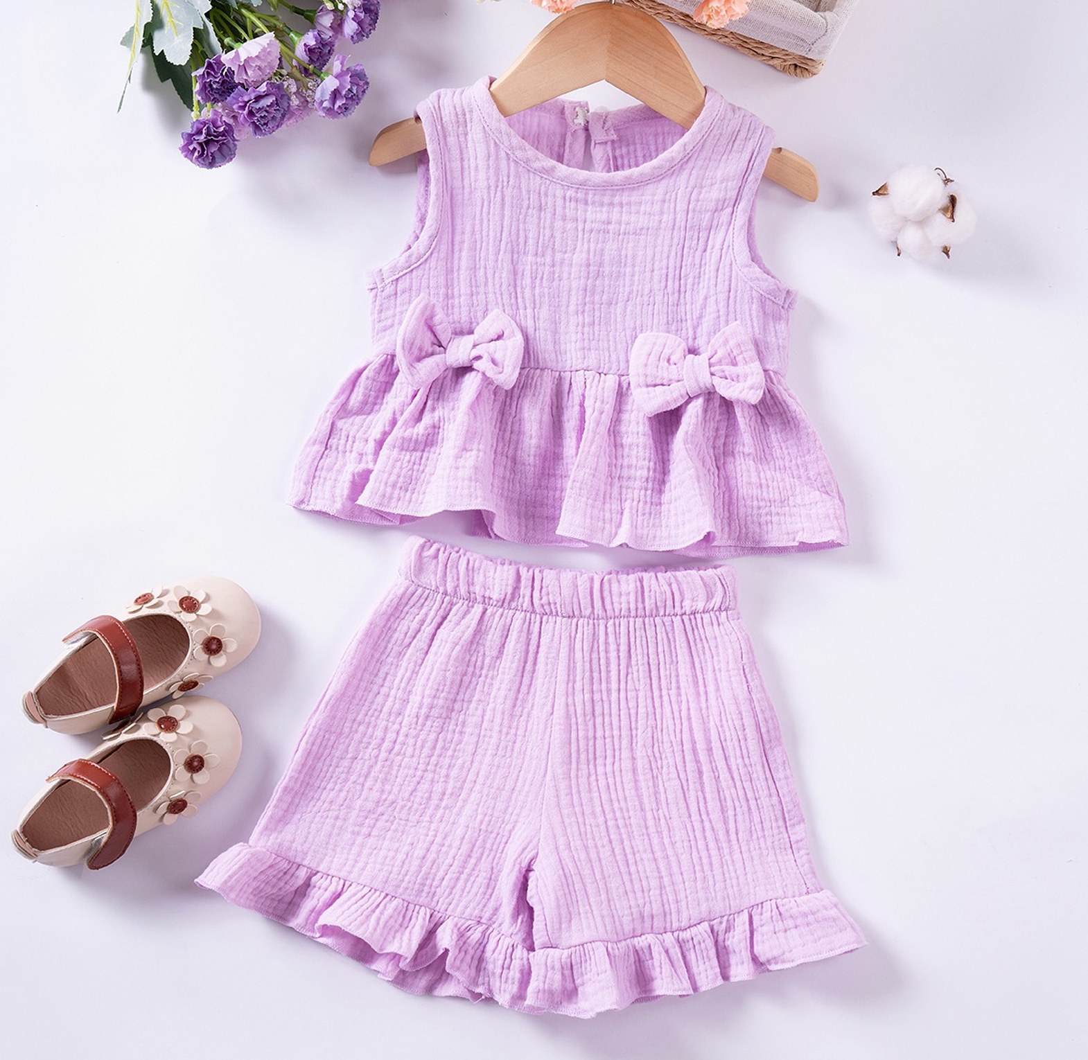 Girls Frill Short Set image