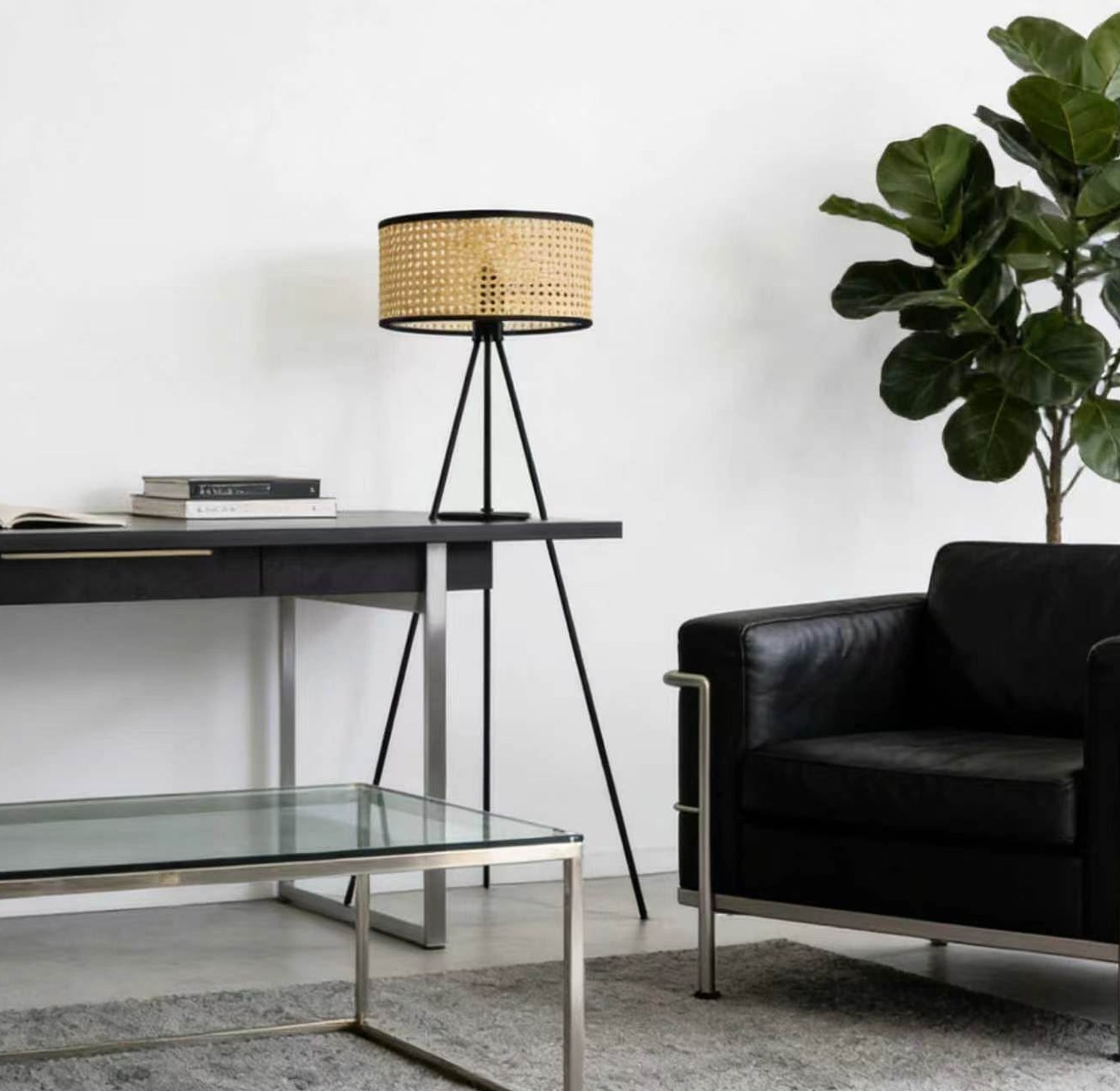 Rattan Floor Lamp image