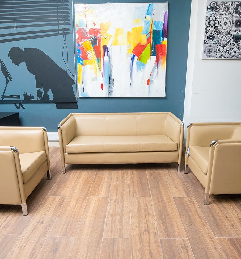 OFFICE SOFA 3+1+1 CLR TAU image