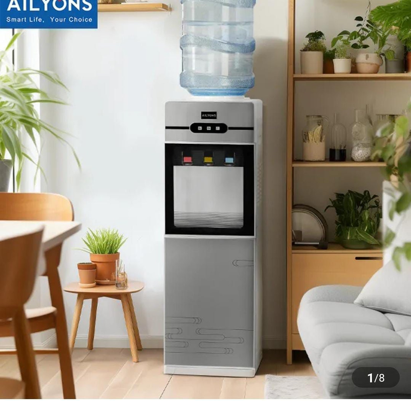 Vicmer Special Offers AILYONS 3 Taps water dispenser Hot, Normal, Cold water dispenser image