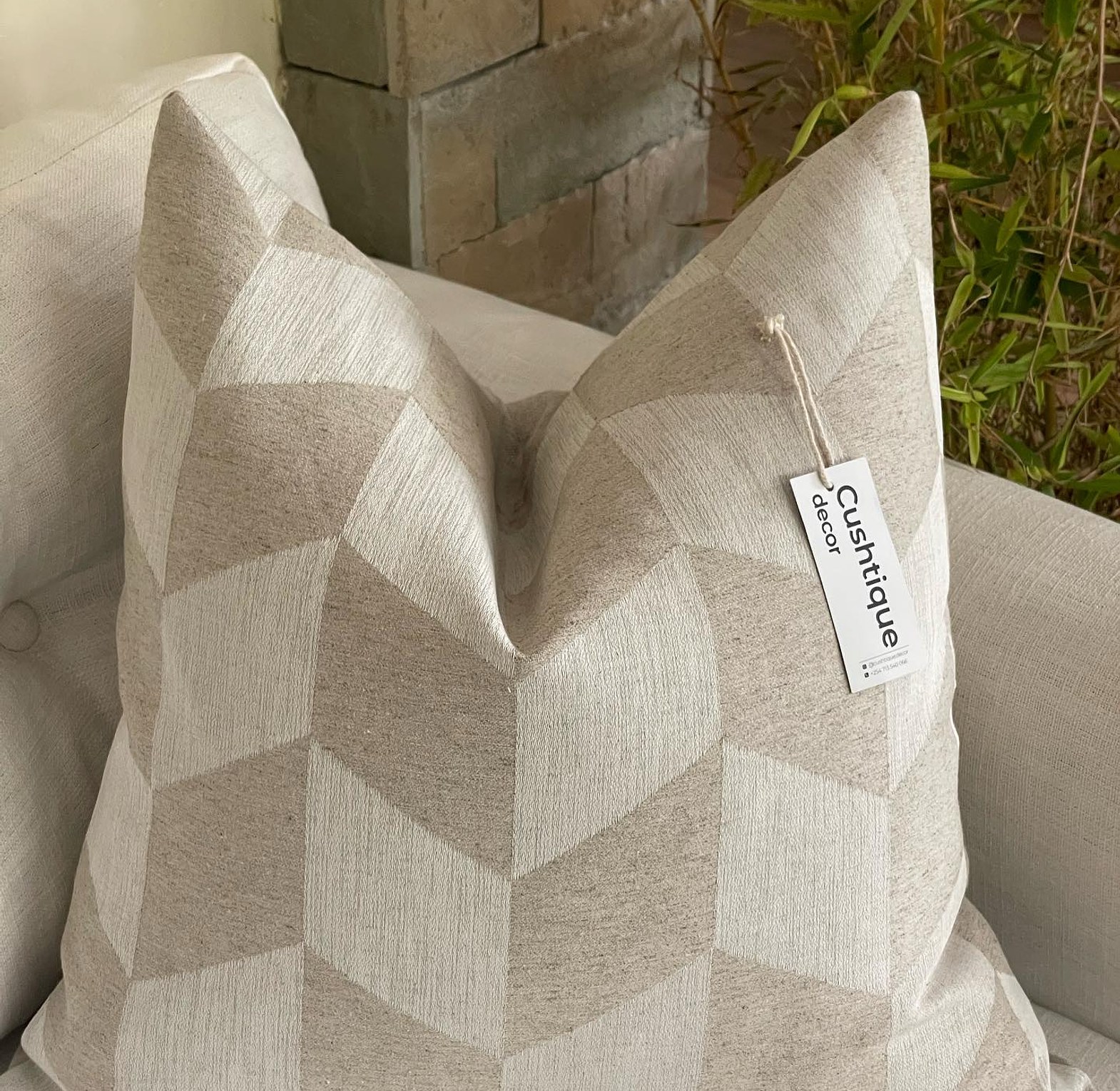French Linen Cushion image