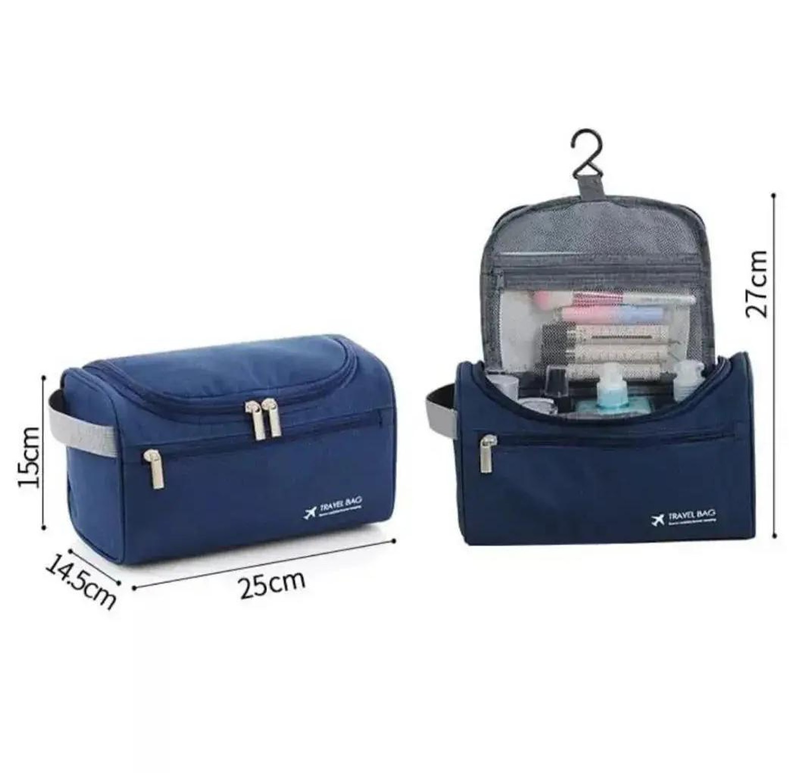 Portable toiletries Storage Bag /Travel Cosmetic Bag image