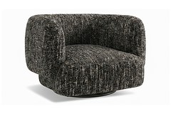 RILES Fabric Swivel Accent Chair  thumbnail 2
