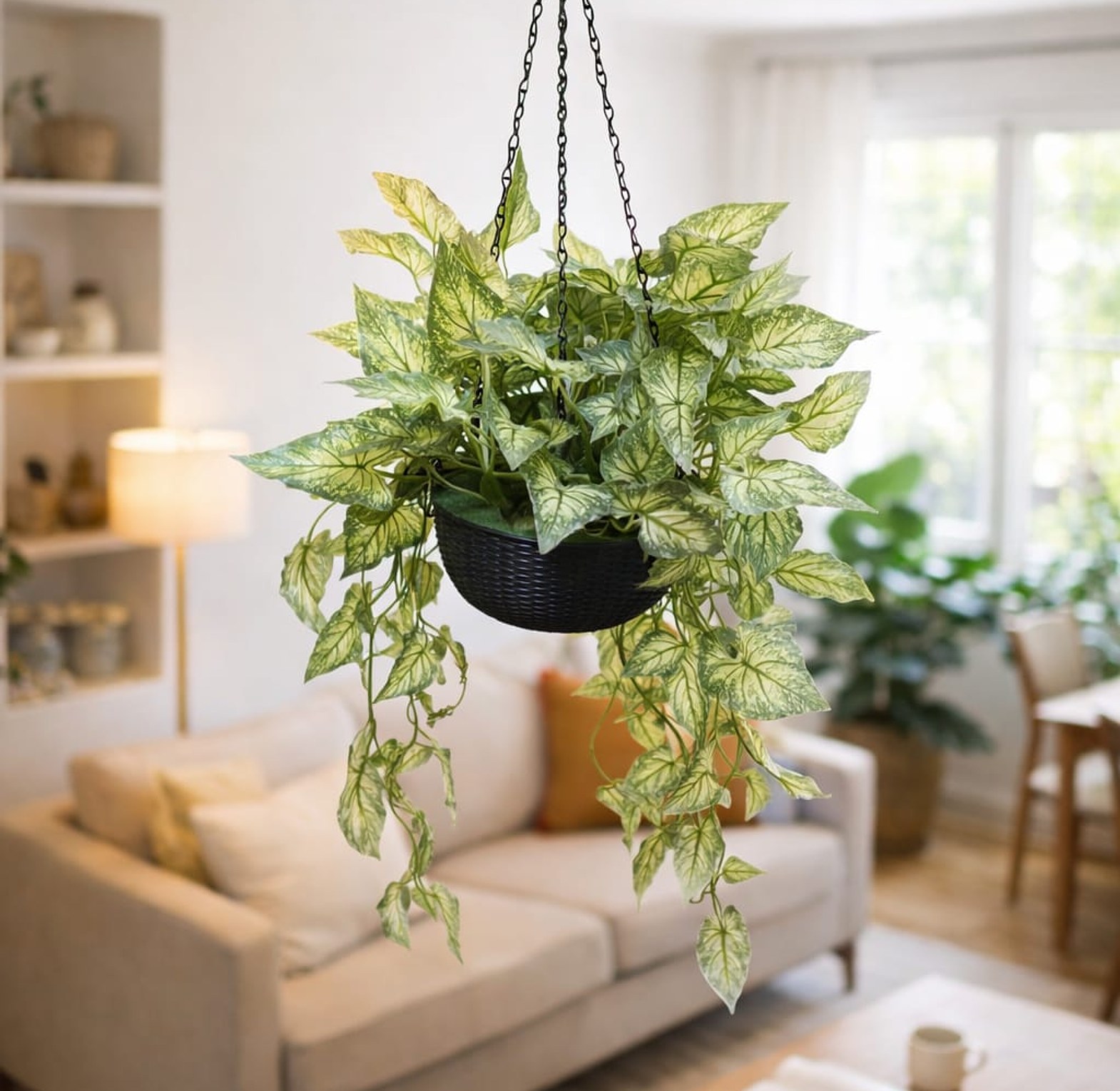 Artificial hanging plant  image