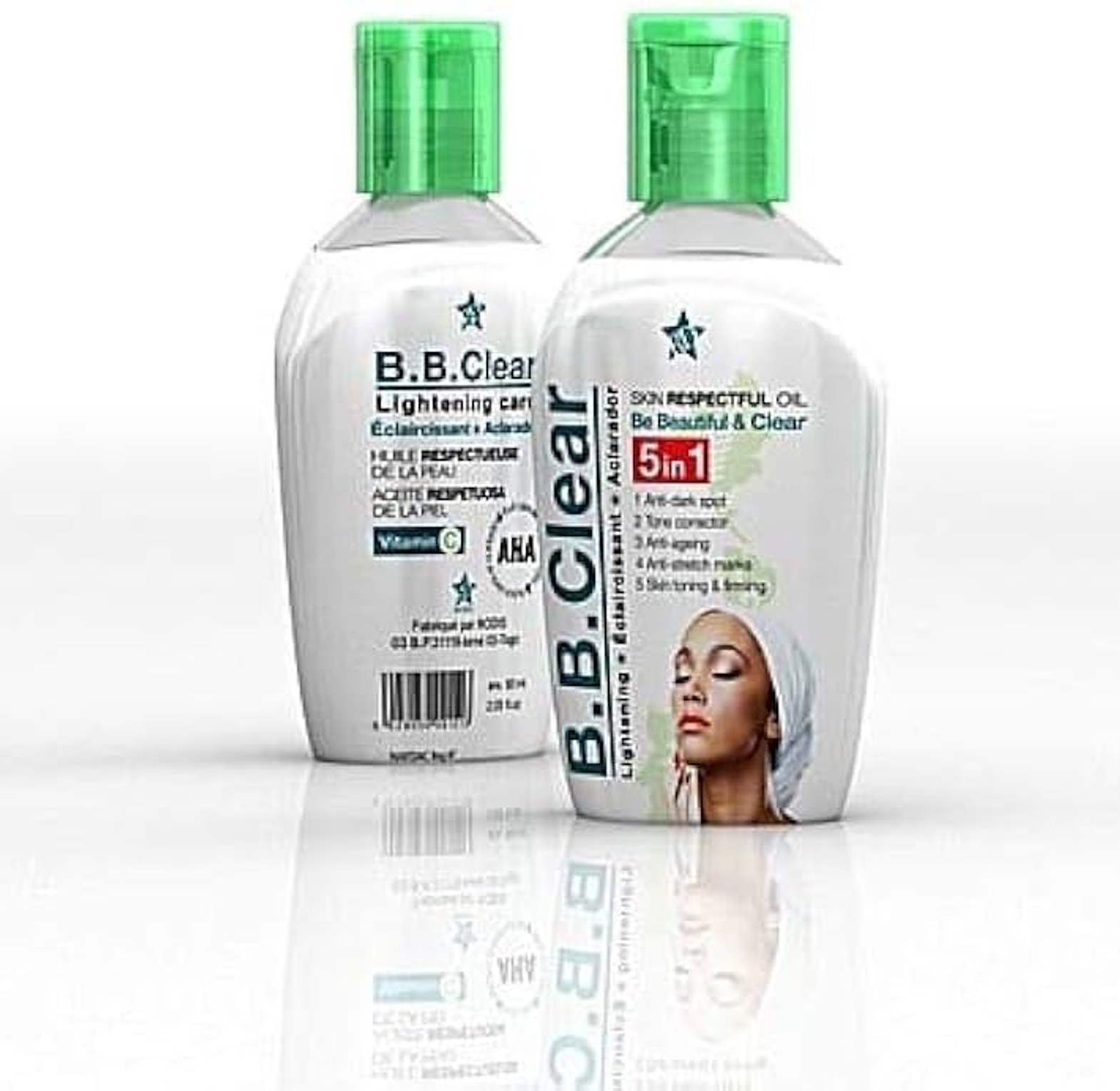 Bb clear lightening face oil  image