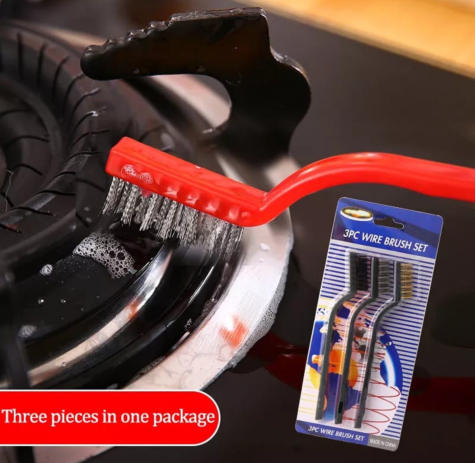 3Pcs  Cleaning Brushes  image