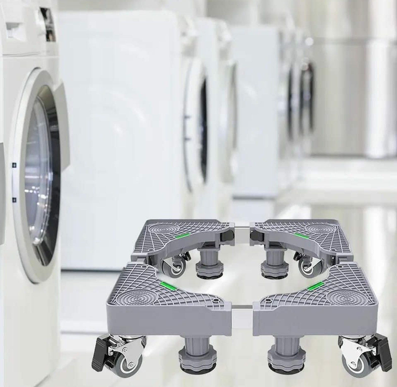 Heavy-Duty Adjustable Appliance Roller Stand image
