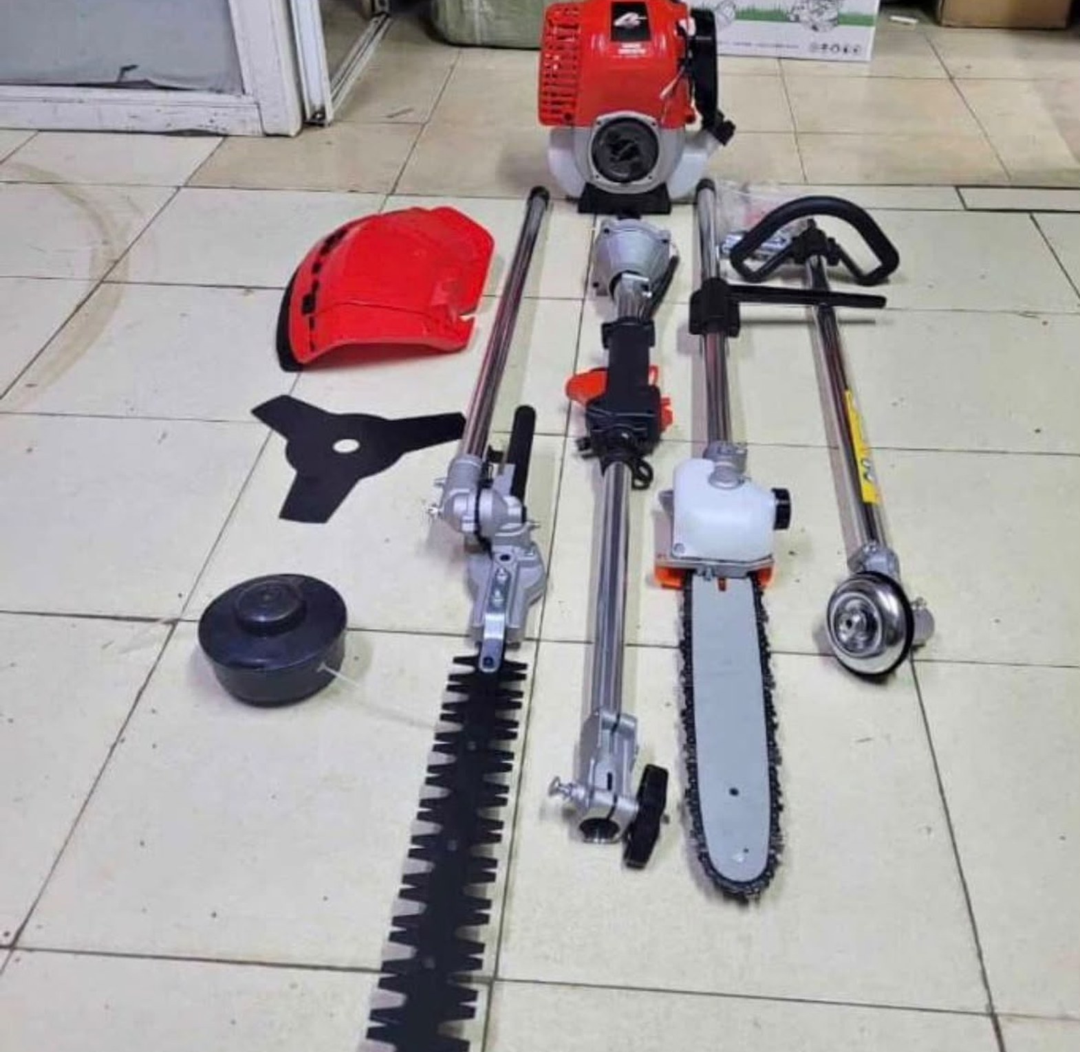 8-Blade 4-Stroke Brush Cutter for Sale in Kenya | Heavy-Duty Grass Cutter & Land Clearing Machine image
