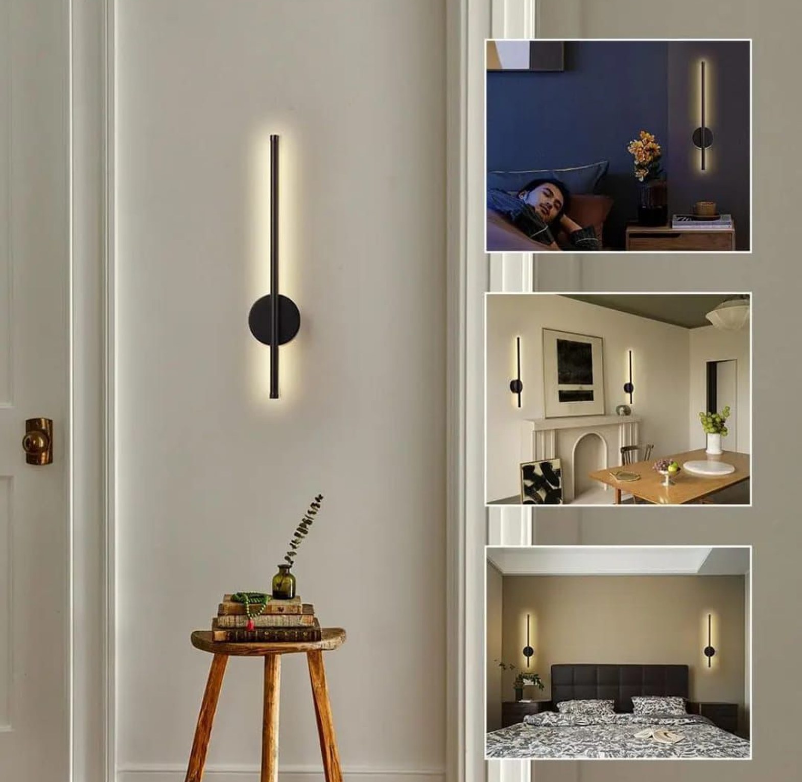 Modern Wireless LED Wall Sconce image