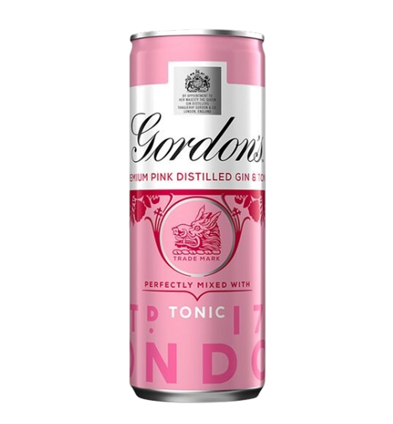 Gordon's Pink Gin & Tonic Can  image