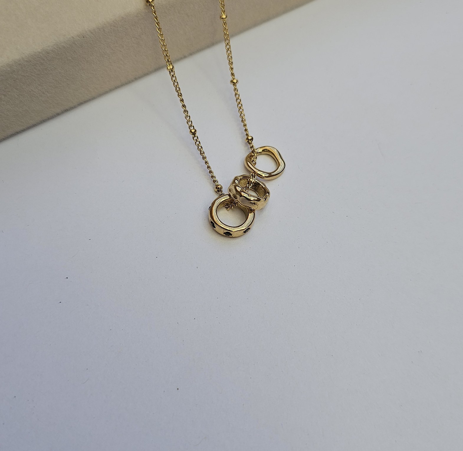 Ring stack necklace  image