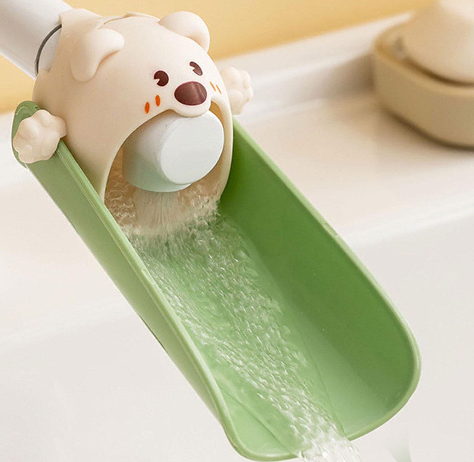 Cartoon Animal Faucet Extender for Kids image