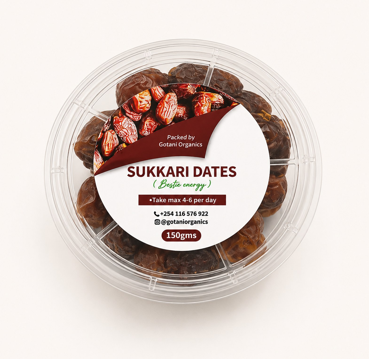 Premium Sukkari Dates (Soft & Sweet) image
