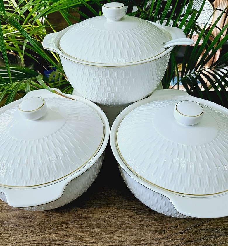 3pcs serving  dishes image