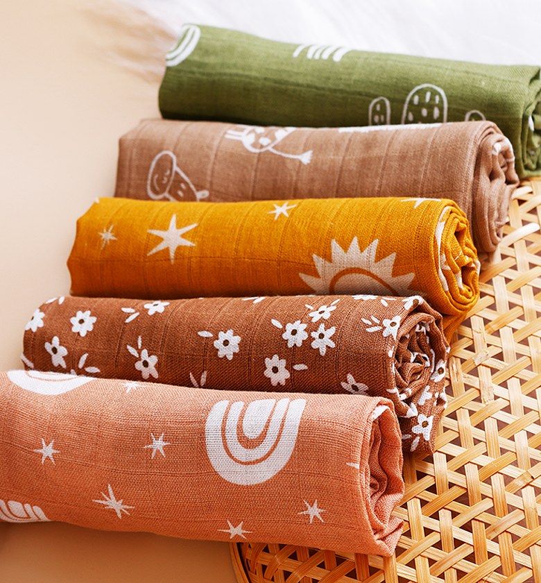Muslin Cotton Swaddles image