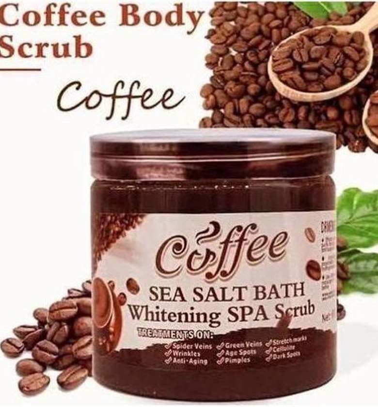 Coffee scrub sea salt   image