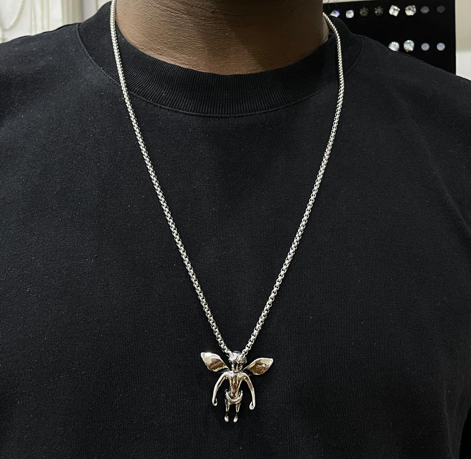 Guardian Angel Stainless Steel Chain image