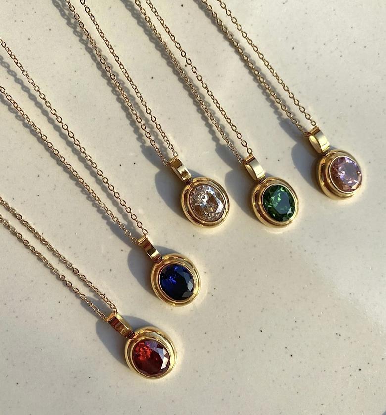 Crystal Pendant Necklace  image